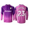 Herren Fußballbekleidung Aston Villa Emiliano Martinez #23 Torwart 3rd Trikot 2025-26 Langarm